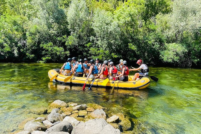 From Split/Omiš Guided White Water Rafting Tour on Cetina River - Calm water, shallow rapids, and the Omiš finish
