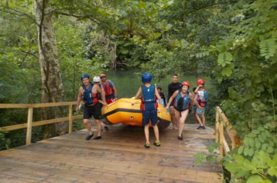From Split or Trogir: Cetina River Rafting with Transfer - What the $94 price includes