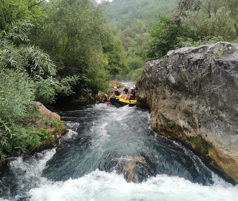From Split: Van Transfer to/from River Rafting Tour in Omiš - Key points at a glance