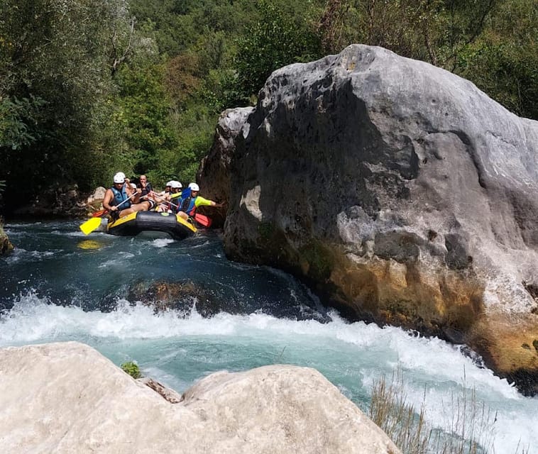 From Split: Van Transfer to/from River Rafting Tour in Omiš - Meeting the Cetina River