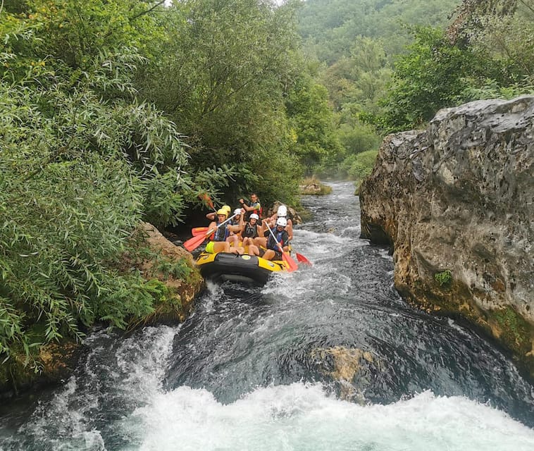 From Split: Van Transfer to/from River Rafting Tour in Omiš - What to pack for the return ride