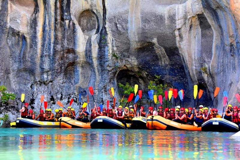 From Tirana: Vjosa Rafting & Benja Thermal Baths Day Tour - What the rafting guides add