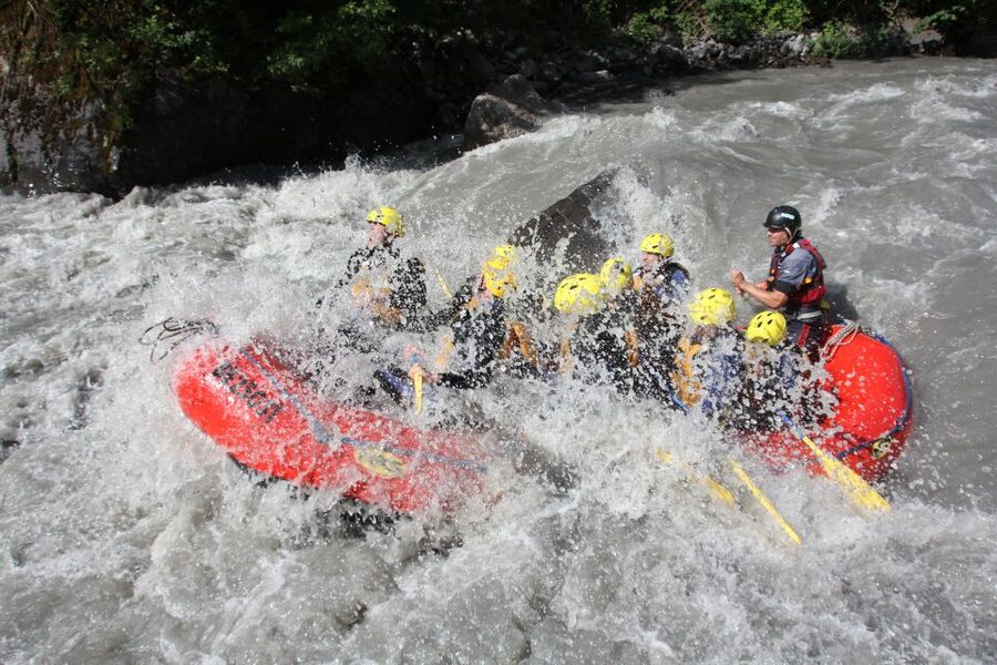 From Zurich Rafting Adventure in Interlaken - Your first look at Interlaken between two lakes