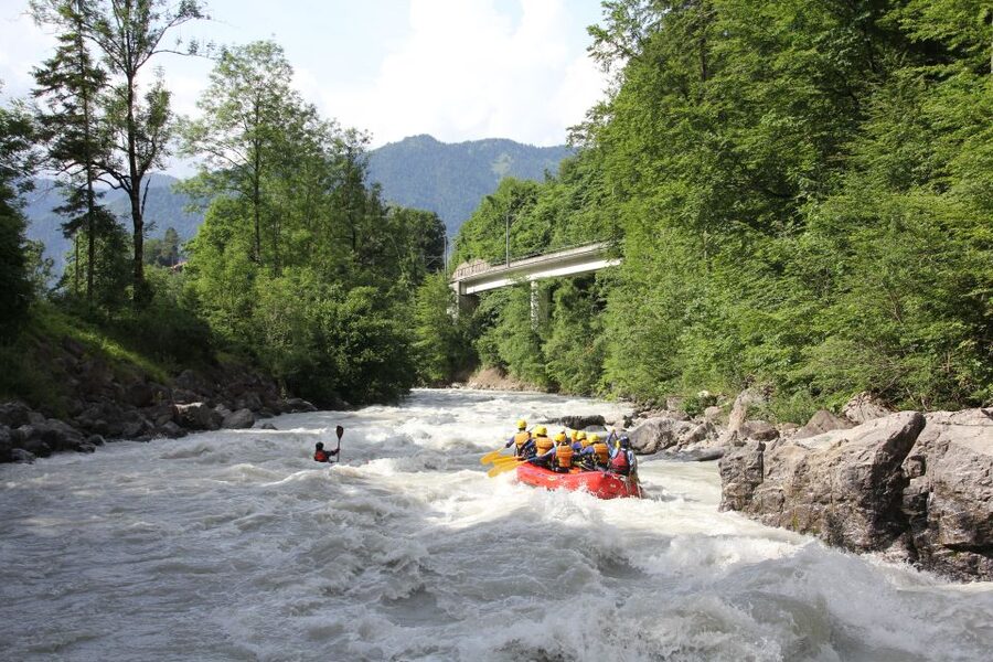 From Zurich Rafting Adventure in Interlaken - Getting ready at the rafting base