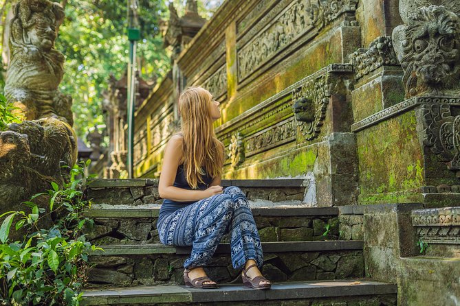 Full-Day Ayung River White Water Rafting and Ubud Tour - Tegenungan Waterfall before returning to Denpasar