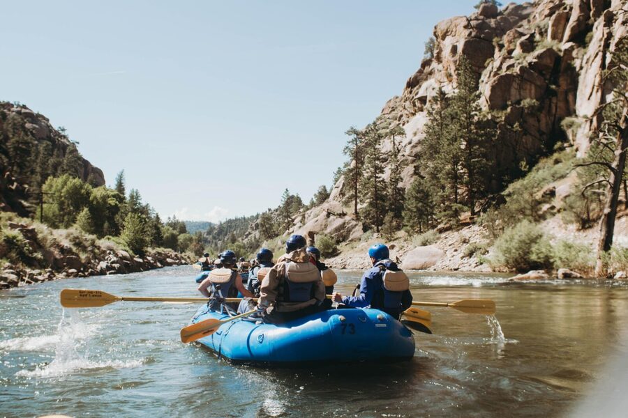Full Day Browns Canyon Rafting - Timing: full day name, shorter listed duration