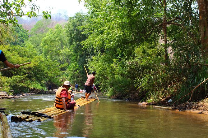 Full Day Chauffeur Driven Tuk Tuk Adventure in Chiang Mai including rafting - A forest waterfall hike