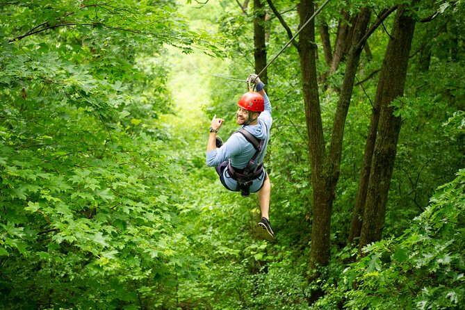 Full Day Chiang Mai Zipline Adventure, Rafting, ATV-ing, and Sticky Waterfall - Cooling off at Sticky Waterfall