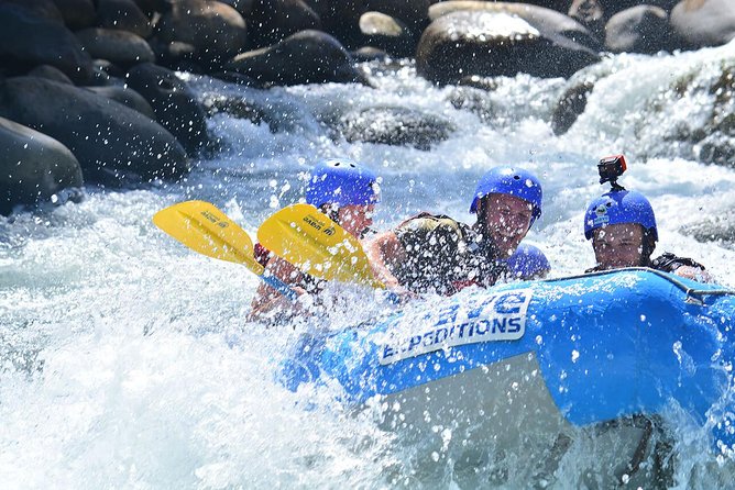 Full Day Class II-III Rafting and Canyoning Rappelling from La Fortuna-Arenal - Getting ready for the canyon