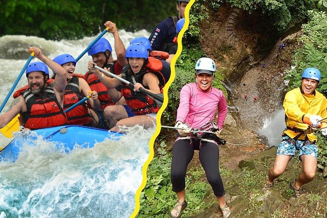 Full Day Class II-III Rafting and Canyoning Rappelling from La Fortuna-Arenal - Lunch at a traditional country estate