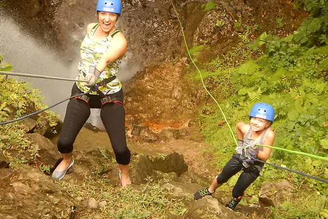 Full Day Class II-III Rafting and Canyoning Rappelling from La Fortuna-Arenal - Leaving La Fortuna for the rainforest