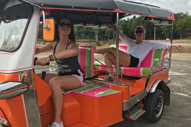 Full-Day Guided Tuk Tuk Chiang Mai Adventure and Rafting - A mountainside temple and working monastery life
