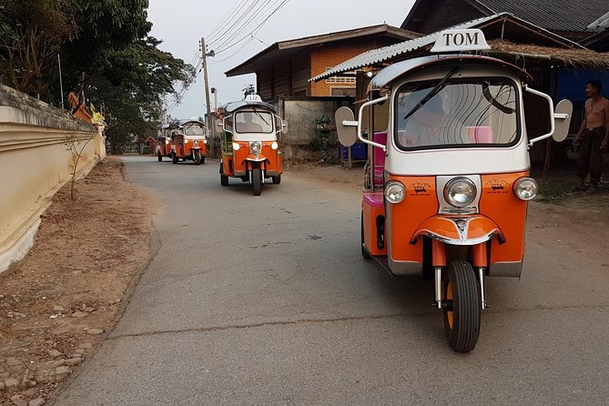Full-Day Guided Tuk Tuk Chiang Mai Adventure and Rafting - Bamboo rafting on the local river