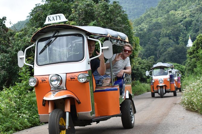 Full-Day Guided Tuk Tuk Chiang Mai Adventure and Rafting - Mae Wang by three wheels
