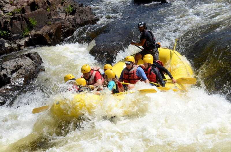 Full day of Rouge River White Water Rafting - Harrington Canyon in spring, Seven Sisters in summer