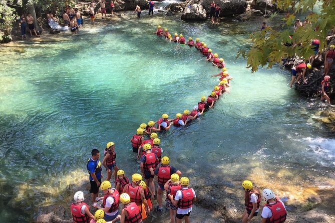 Full Day Rafting on White Water in Antalya - Lunch and the parts of the day away from the rapids