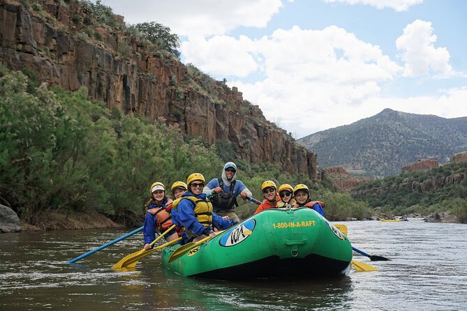 Full-Day Salt River Whitewater Rafting Trip - The food choice: snack or hot fajita lunch
