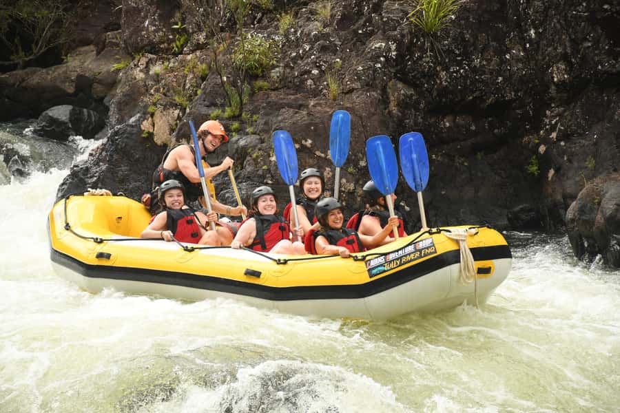 Full Day White Water Rafting From Cairns or Mission Beach - Dinner and photos at the end
