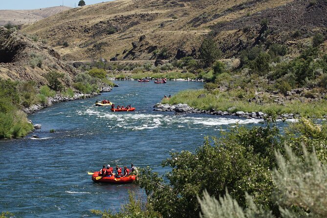 Full Day Whitewater Rafting - Deschutes River - Pirate’s Cove and the 12-foot jump