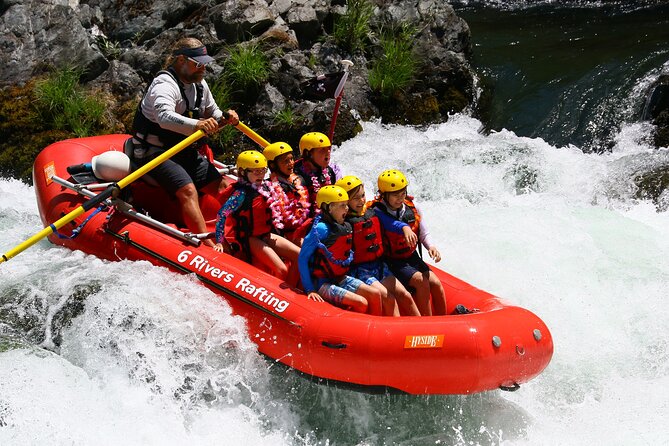 Full Day Whitewater Rafting Trip Trinity River California - The waterfall hike and a proper lunch break