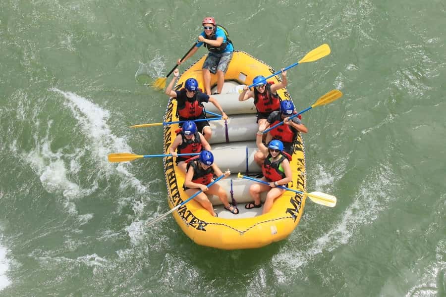 Gardiner: Half-Day Whitewater Raft Trip on the Yellowstone - Where the Gardiner River meets the Yellowstone