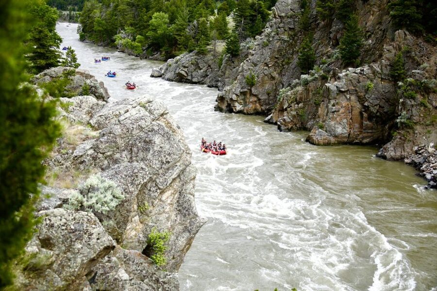 Gardiner: Yellowstone River Half-Day Whitewater Rafting - A short Yellowstone rafting trip with a useful balance