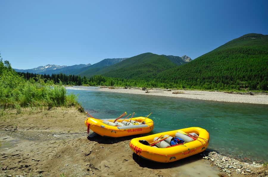 Glacier National Park: Full-Day Whitewater Rafting Trip - Class II and III rapids after lunch