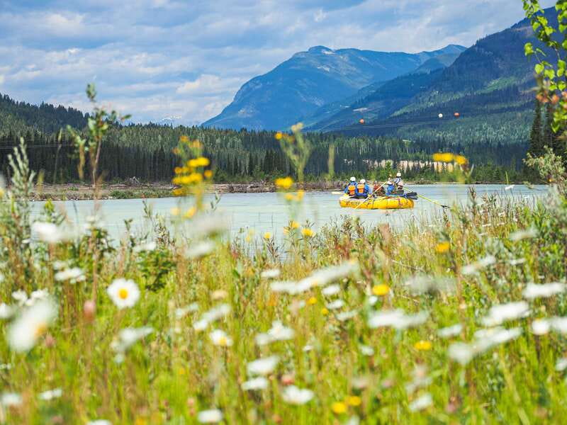 Golden, BC: Kicking Horse River Family Rafting with Lunch - What the 1.5-hour river section feels like