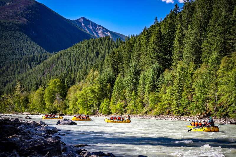 Golden, BC: Kicking Horse River Half Day Whitewater Rafting - The 25-minute ride to the Kicking Horse