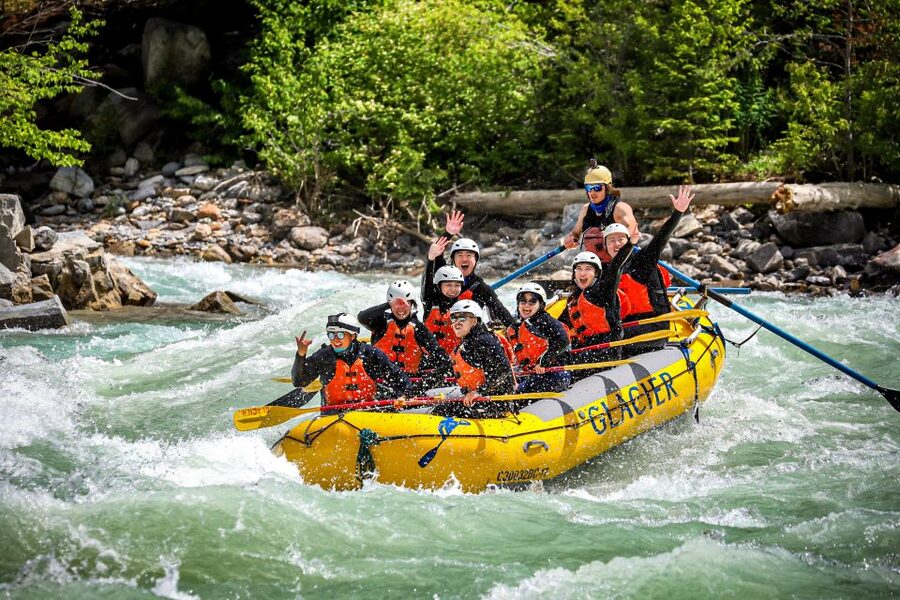 Golden, BC: Kicking Horse River Half Day Whitewater Rafting - About 75 minutes on 12 km of the river