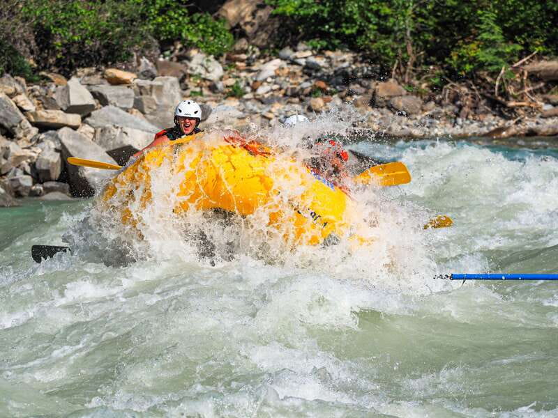 Golden, BC: Kicking Horse River Half Day Whitewater Rafting - The return ride and the post-trip drink