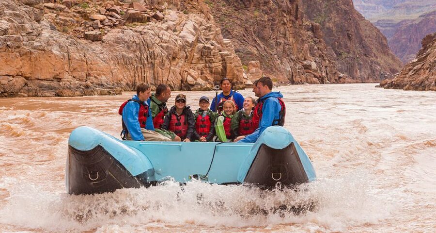 Grand Canyon Full-Day Whitewater Rafting from Las Vegas - The 4 a.m. start and road to Peach Springs