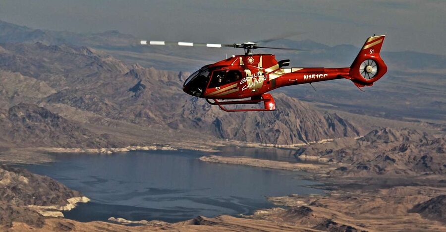 Grand Canyon Helicopter Tour with Black Canyon Rafting - The return flight and the change of pace