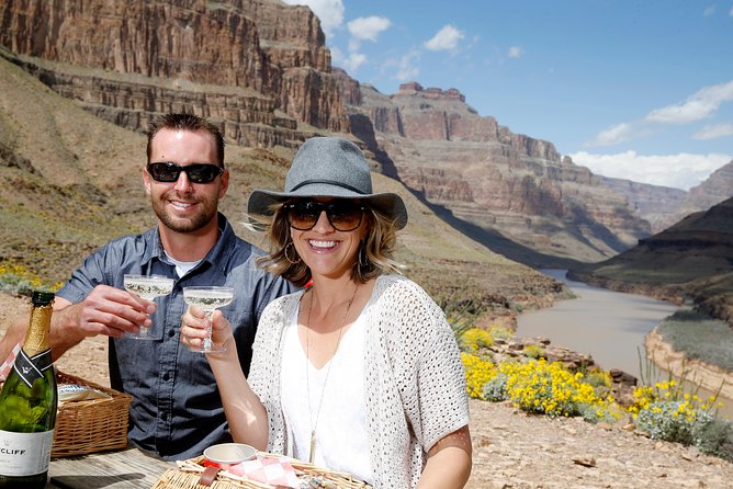 Grand Celebration Helicopter Tour with Black Canyon Rafting - The Grand Canyon landing: 30 minutes beside the Colorado River