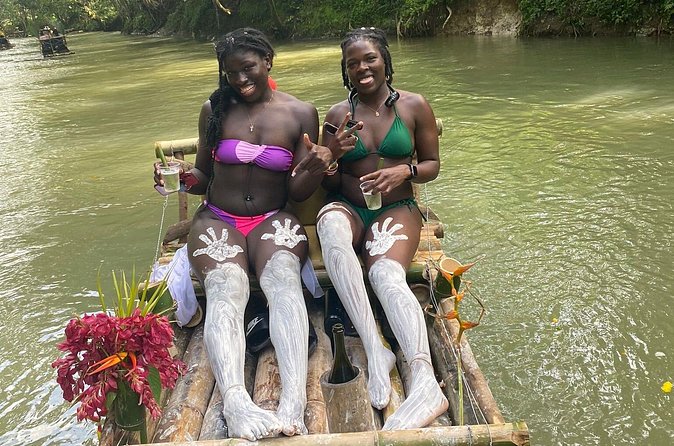 Great River Bamboo Rafting and Limestone Massage from Montego Bay - The limestone foot massage