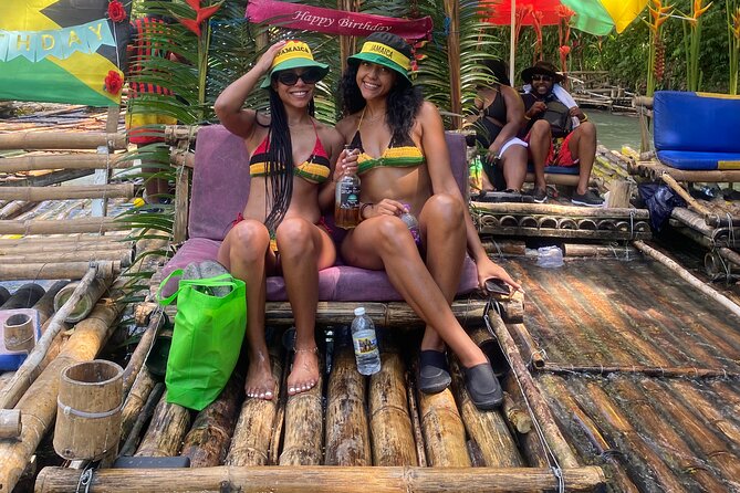 Great River bamboo Rafting and Margaritaville from Montego Bay - The limestone foot massage is the signature extra