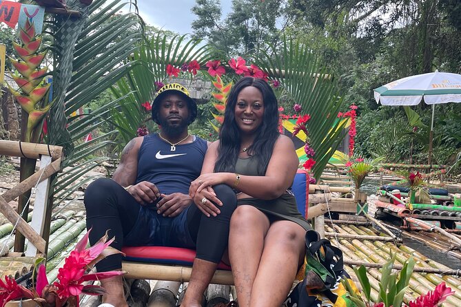Great River Rafting With Limestone Massage From Montego Bay - Jamaican refreshments with a local touch
