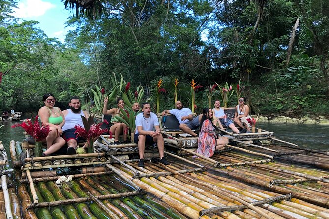 Great River Rafting with Limestone Massage & Rasta Safari Experience Combo Tour - Floating down the Lethe River