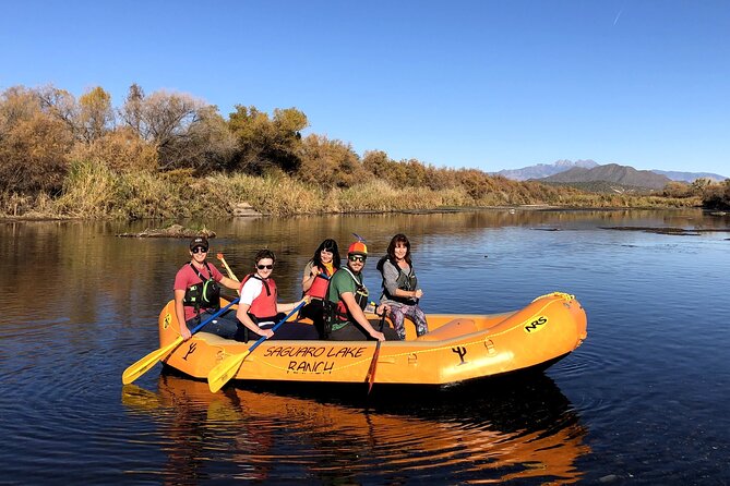 Guided Rafting on the Lower Salt River - What the $134.76 price buys you