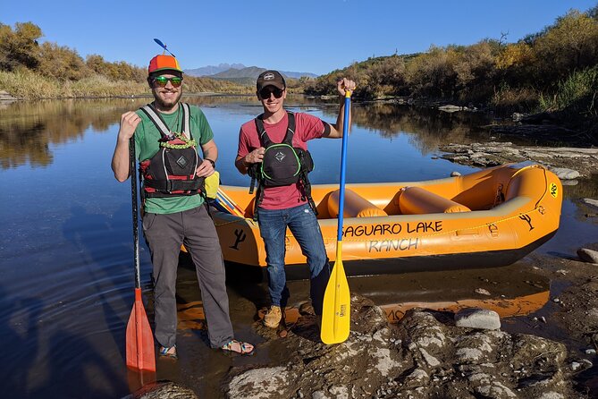 Guided Rafting on the Lower Salt River - What two and a half hours on the river feels like