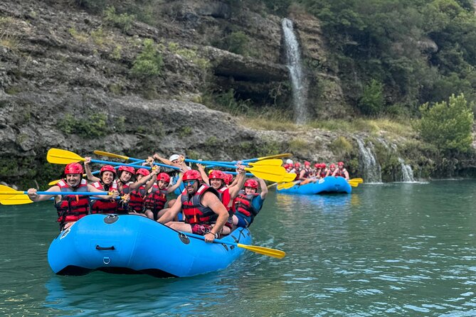 Guided Rafting Tour - Vjosa River National Park - Permet, Albania - Starting gently before the rapids build