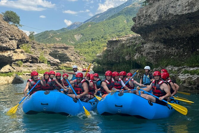 Guided Rafting Tour - Vjosa River National Park - Permet, Albania - The second half brings the main thrill