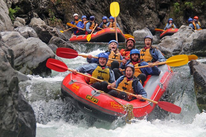 Half Day, Grade 5, White Water Rafting on the Rangitikei River - The first 11 kilometers: from practice rapids to the gorge