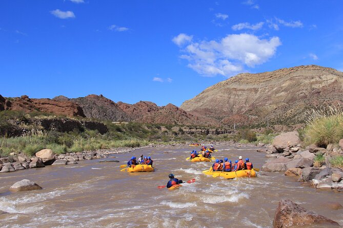 Half-Day Rafting Adventure on the Mendoza River - The base camp makes the wet part easier