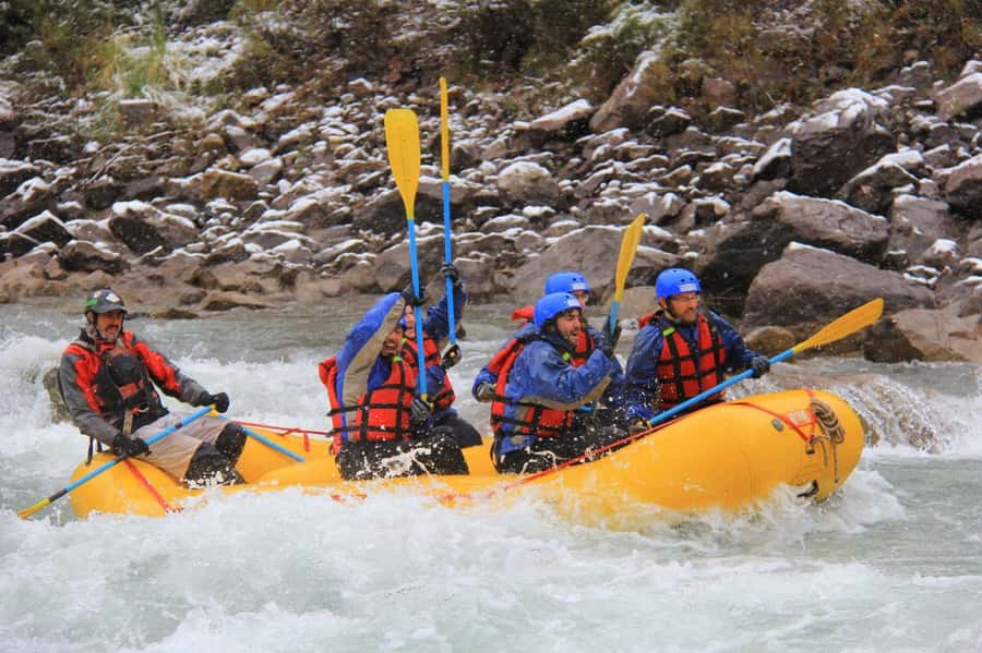 Half Day Rafting Mendoza River - From Mendoza city to the Potrerillos river base