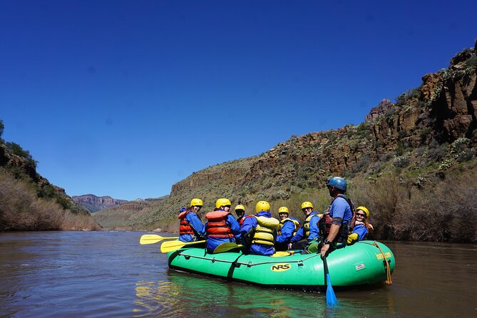 Half-Day Salt River Whitewater Rafting - Timing, weather, and cancellation details