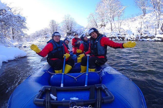 Half Day - Snow View Rafting in Niseko - A quiet winter ride through Niseko