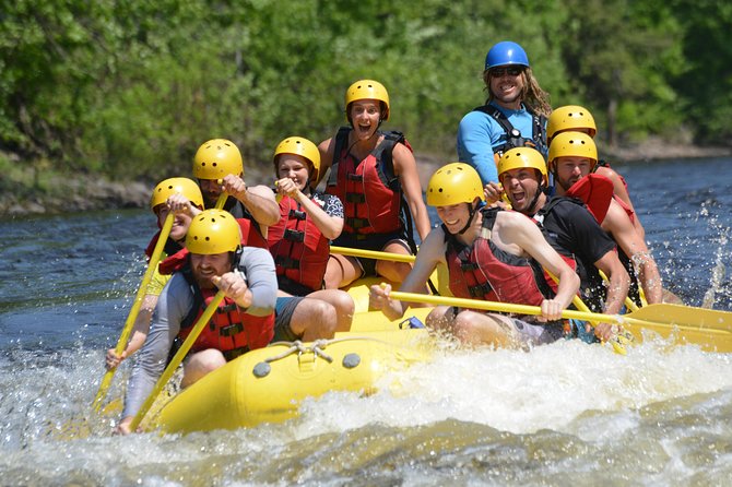 Half-Day White Water Rafting on the Rouge River - The shuttle ride and river briefing