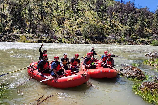 Half Day Whitewater Rafting Trip Trinity River - Key points at a glance