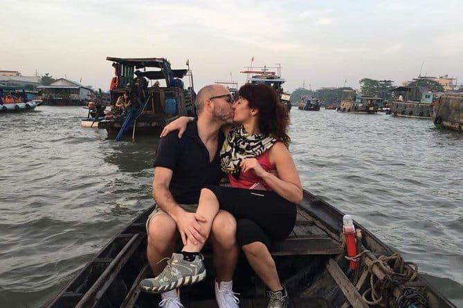 Hau River Floating Market and Con Son Islet Adventure - Hu Tieu, rice noodle pizza, and the work behind breakfast